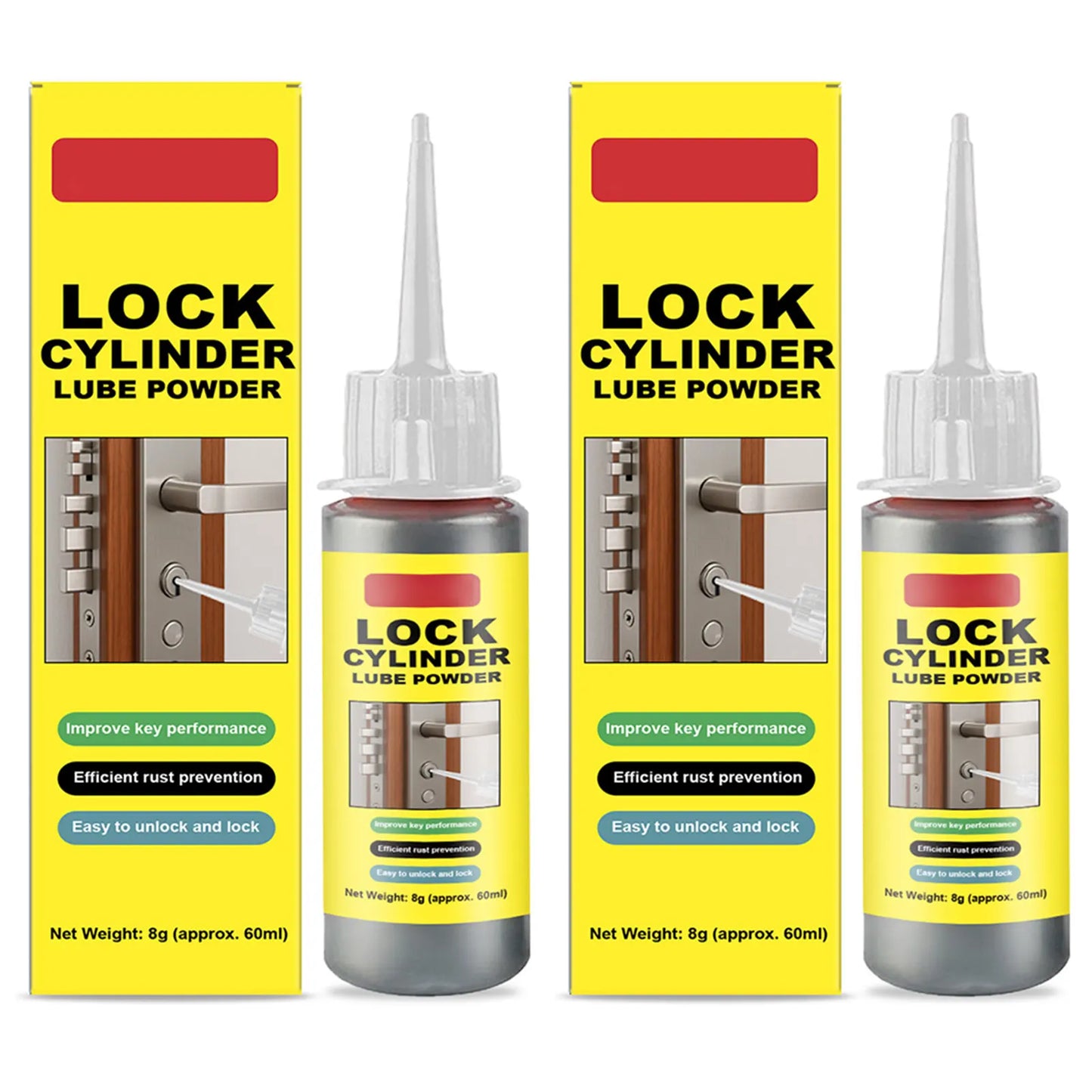 Graphite Dry Lubricant Powder for Lock Cylinders – 60ml | Vecligt