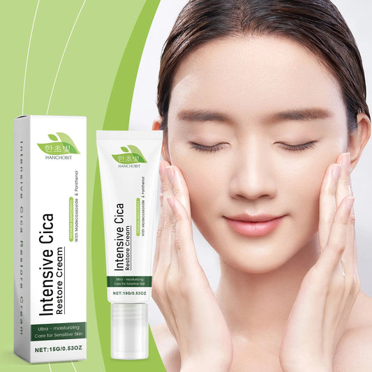 Hanchobit Centella Asiatica Rich Moisture Face Cream 15g Face Moisturizer Cream Peaceful Pleasures Health and Wellness