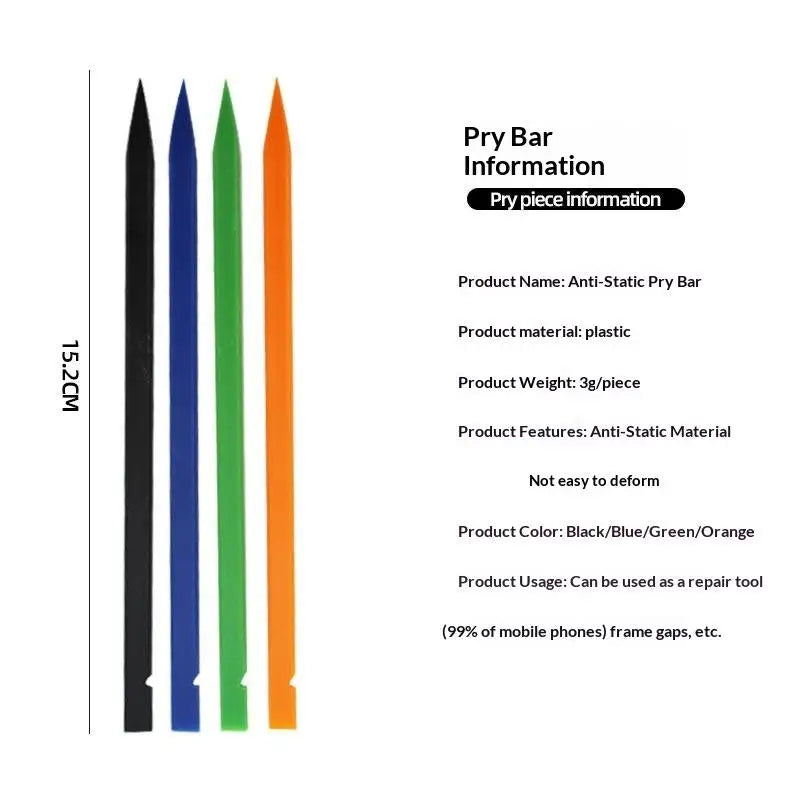 Anti-Static Plastic Spudger Set – ESD Safe Pry Tools 10/20pc