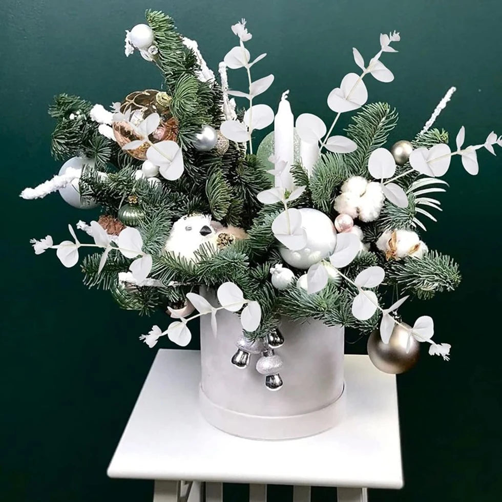 4-Fork Money Leaf Artificial Vine Plant – Wedding & Home Décor