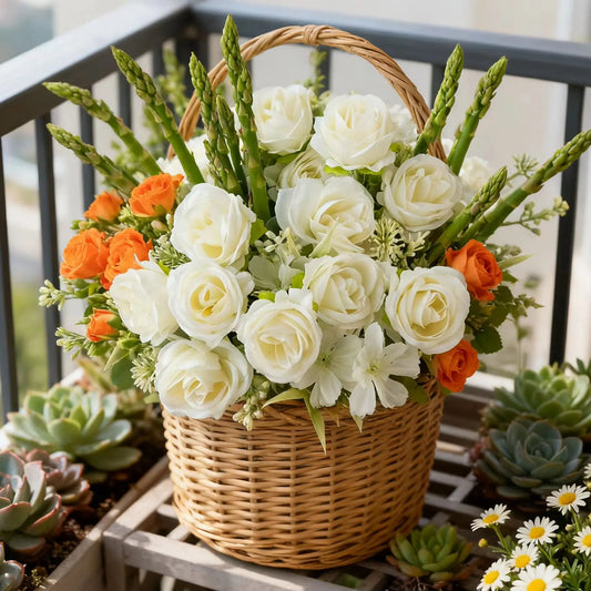 Artificial Silk Rose Bouquet | Wedding, Home & Valentine's Decor Artificial Flower Bouquet Peaceful Pleasures Health and Wellness