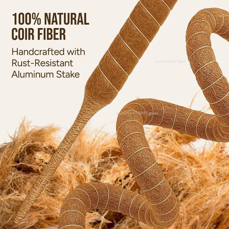 Bendable Coco Coir Moss Pole for Monstera & Climbing Plants