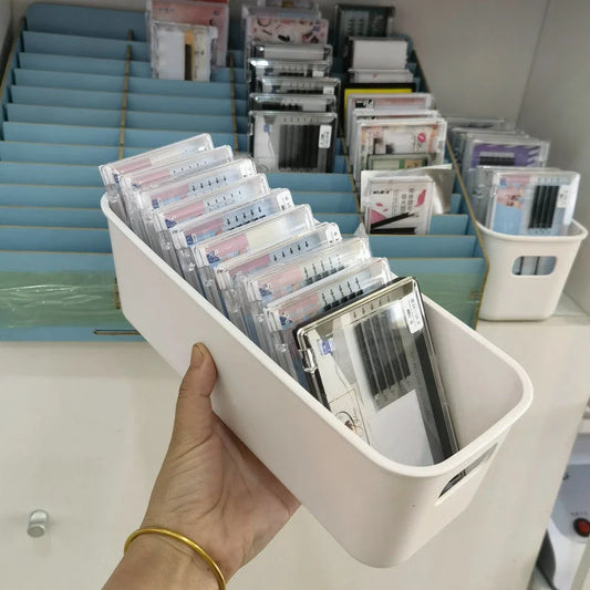 1Pc False Eyelash Storage Box with Lash Extension Tool Organizer - Cosmetic Makeup Tools Case for Lash Accessories Peaceful Pleasures Health and Wellness