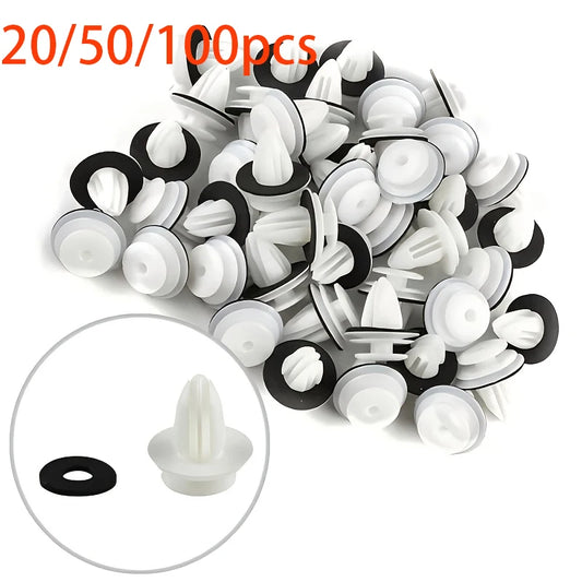 20 50 Door Panel Clips Automotive Fasteners Rivets Sealing Rings Peaceful Pleasures Health and Wellness