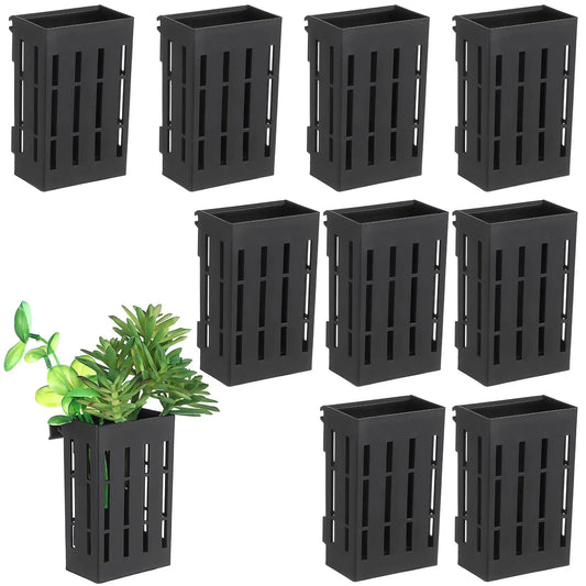10-Pack Aquarium Hanging Plant Baskets | Fish Tank Planter Pots Aquarium Plant Basket Peaceful Pleasures Health and Wellness Default Title