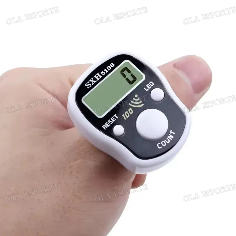 LCD Digital Finger Tally Counter Clicker with LED Backlight