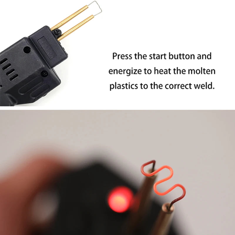 Hot Stapler Car Bumper Repair Fender Fairing Welder Plastic Repair Kit Portable Plastic Repair Tools Car Bumper Repair Machine Peaceful Pleasures Health and Wellness