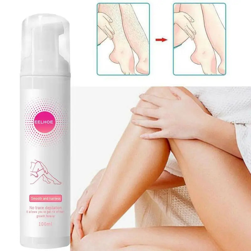 Hair Removal Foam Mousse Spray 30ml & 100ml – Gentle Formula