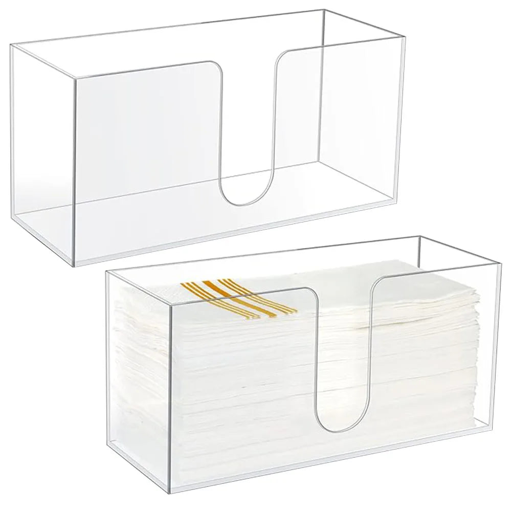 Acrylic Countertop Paper Towel & Napkin Dispenser