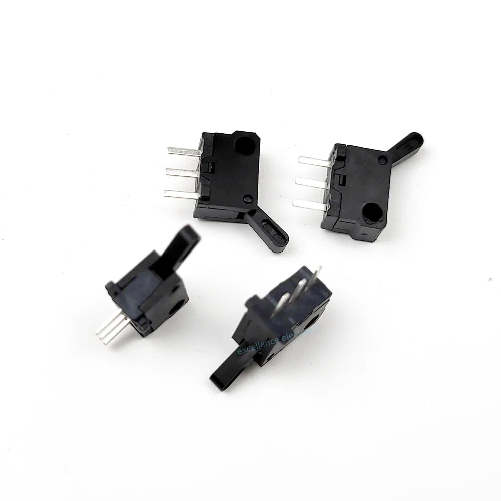 100/50/10PCS Limit Switch 3 Pins Direct Insertion Reset Micro Motion Detection Button Switch for Game Flash Door Reset Switch Peaceful Pleasures Health and Wellness
