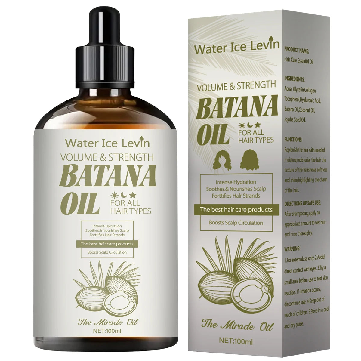 Batana Oil Hair Treatment – Volumizing, Strengthening & Moisturizing