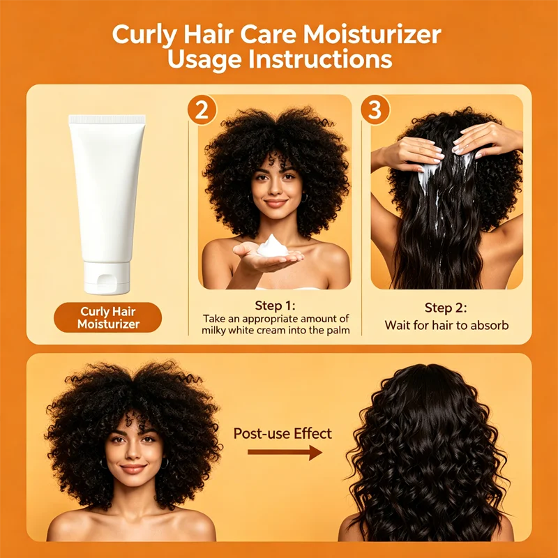 7-in-1 Curl Defining Cream | Batana Oil & Keratin Anti-Frizz