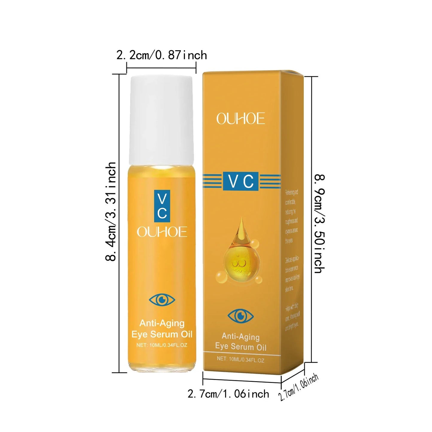 OUHOE Anti-Aging Eye Serum Oil – Dark Circles & Firming