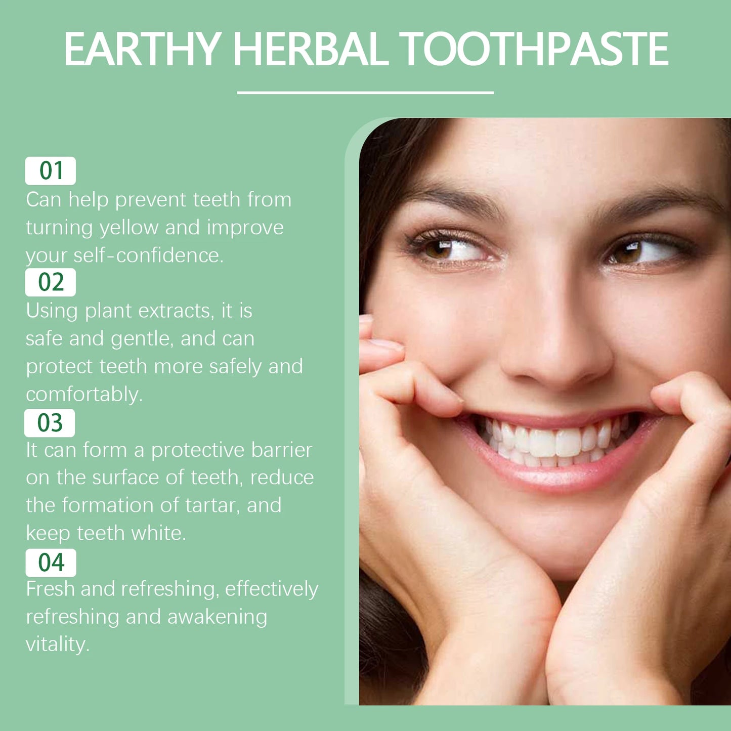 Oralhoe Herbal Mint Toothpaste – Stain Removal & Gum Care