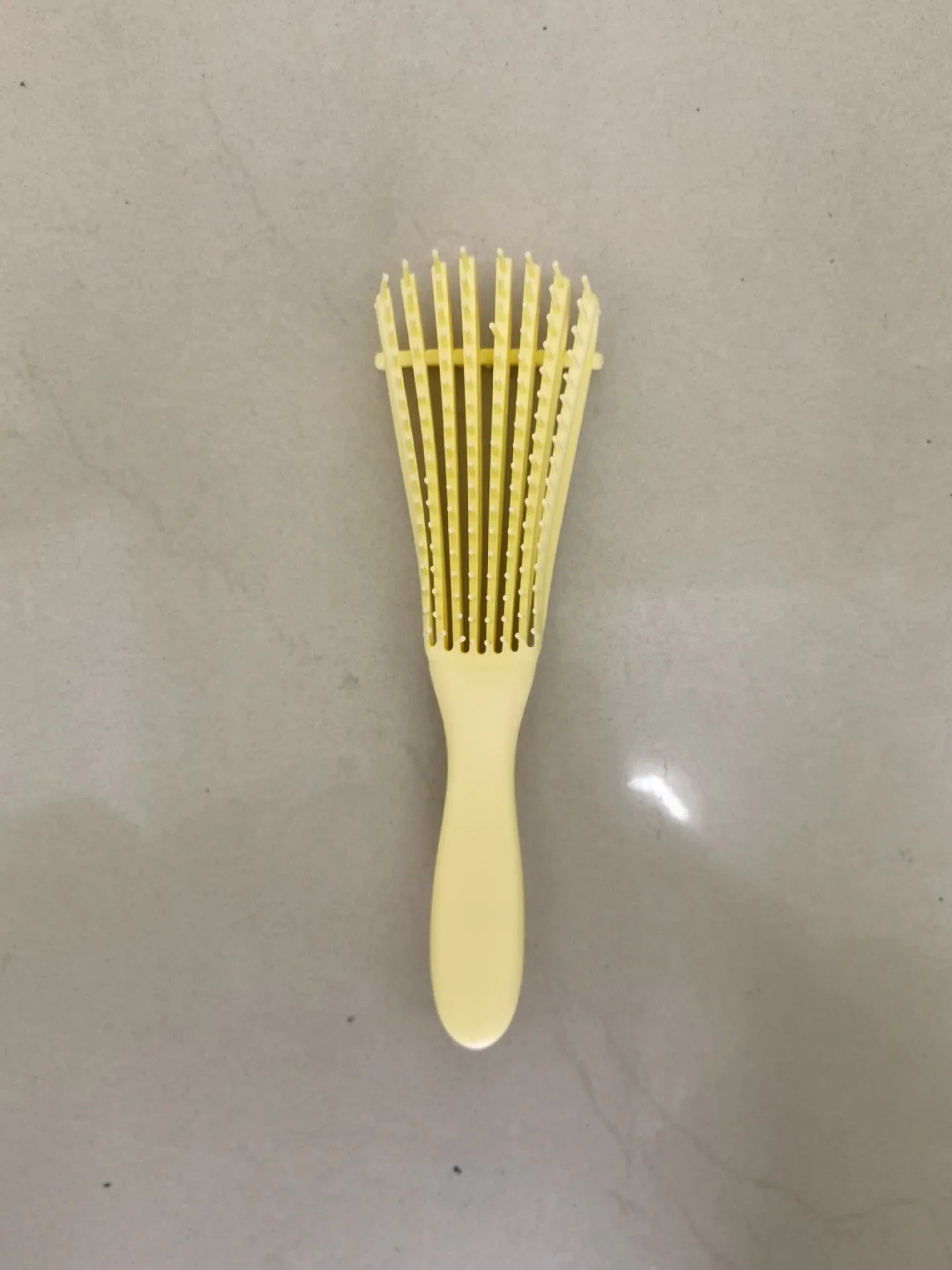 Detangling Hair Brush Scalp Massage Hair Comb Detangling Brush for Curly Hair Brush Detangler Hairbrush Women Men Salon Peaceful Pleasures Health and Wellness YELLOW