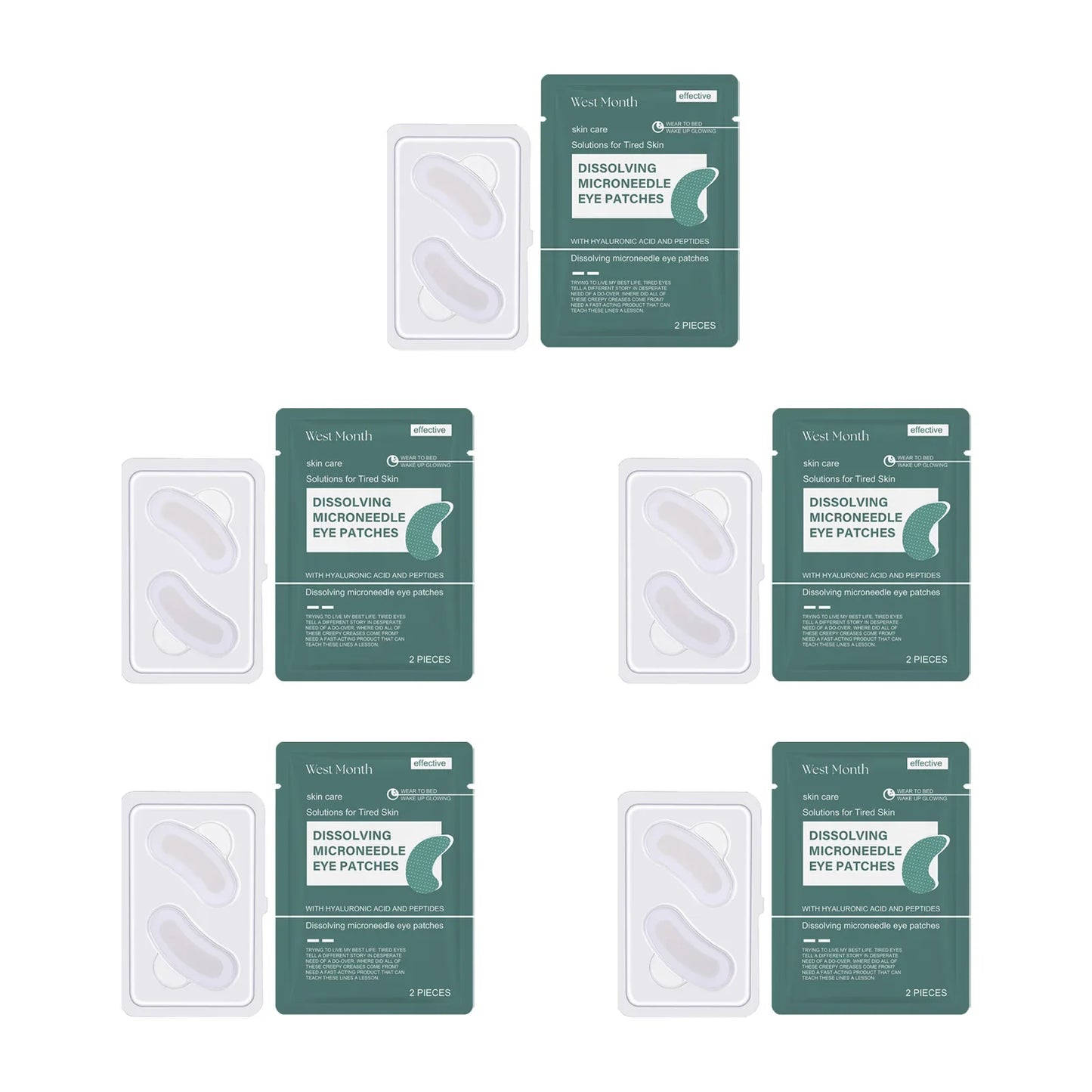 Microneedle Eye Patches – Dark Circles, Wrinkles & Puffiness