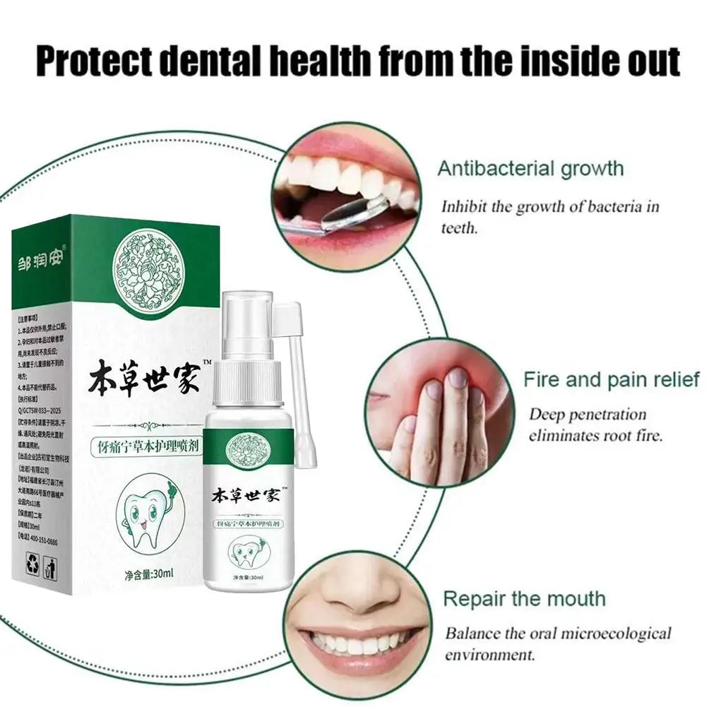 Gum Repair Drops 30ml – Soothe Sore Gums & Remove Tartar
