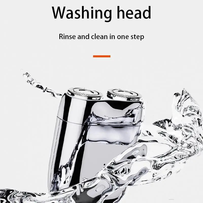 XMSJ Mini Electric Shaver – IPX7 Waterproof Pocket Razor