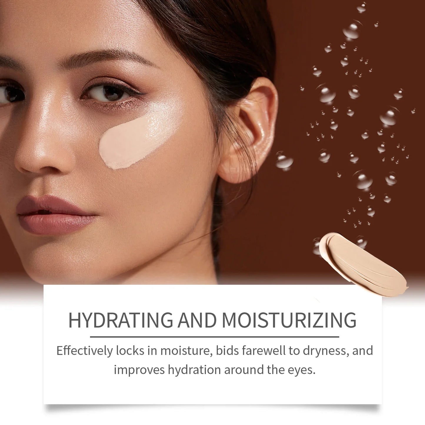 Waterproof Liquid Concealer – Full Coverage & Oil Control 10ml