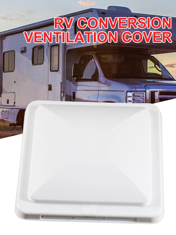 Motorhome Roof Vent Cover 14 X 14inch Camper Vent Lid Metal Motorhome Air Flow Ventilation Cover for Trailer Caravan Motorhome Peaceful Pleasures Health and Wellness