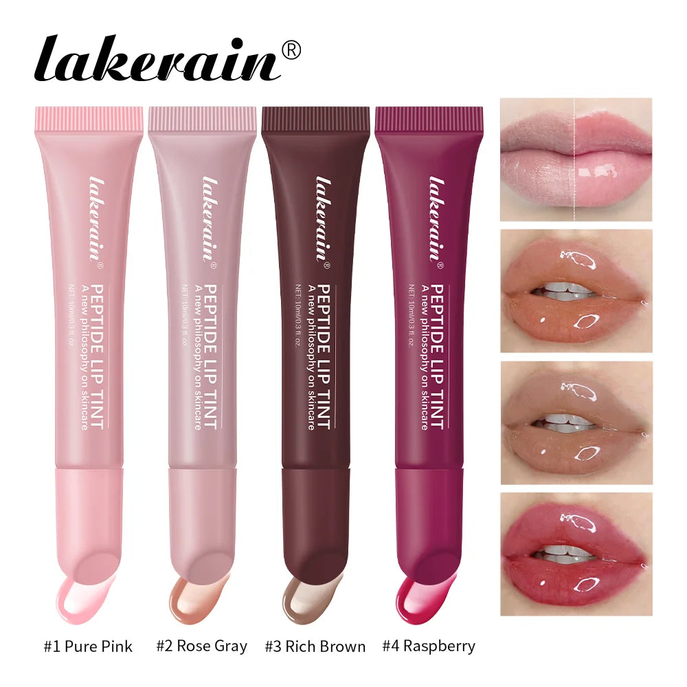 10ml Mirror Lip Glaze Moisturizes Jelly Lip Enrichment Oil Lasting Water Light Glass Lip Oil Remove Line Lip Protection Serum Peaceful Pleasures Health and Wellness