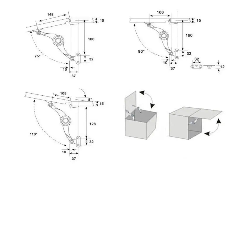Hydraulic Cabinet Hinge Nickel Plated Random Stop Kitchen Door Adjustable Polish Folding Hinge Pressure Rods Peaceful Pleasures Health and Wellness