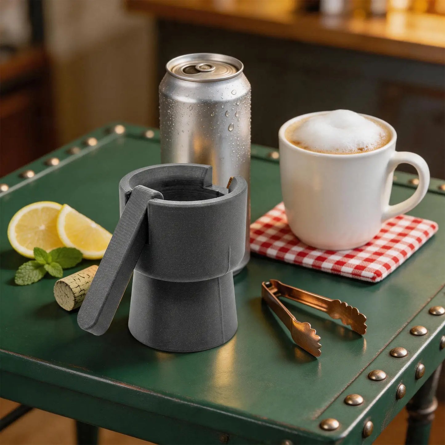 3D Printed Ergonomic Bottle Opener | One-Button Lid Launcher