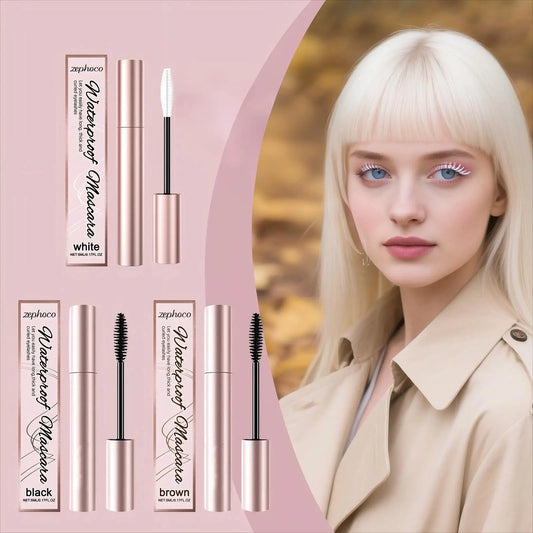 Zephoco Waterproof Mascara – Curling, Lengthening & Volumizing Waterproof Mascara Oasis Select