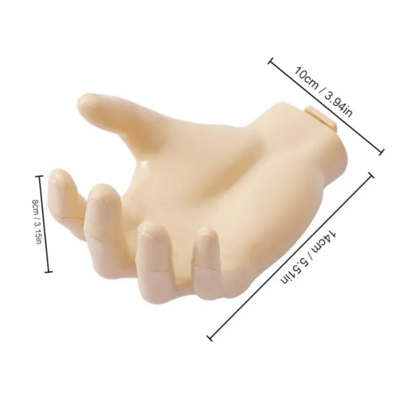 Palm Hand Shaped Wall Hook – No-Drill Decorative Hanger
