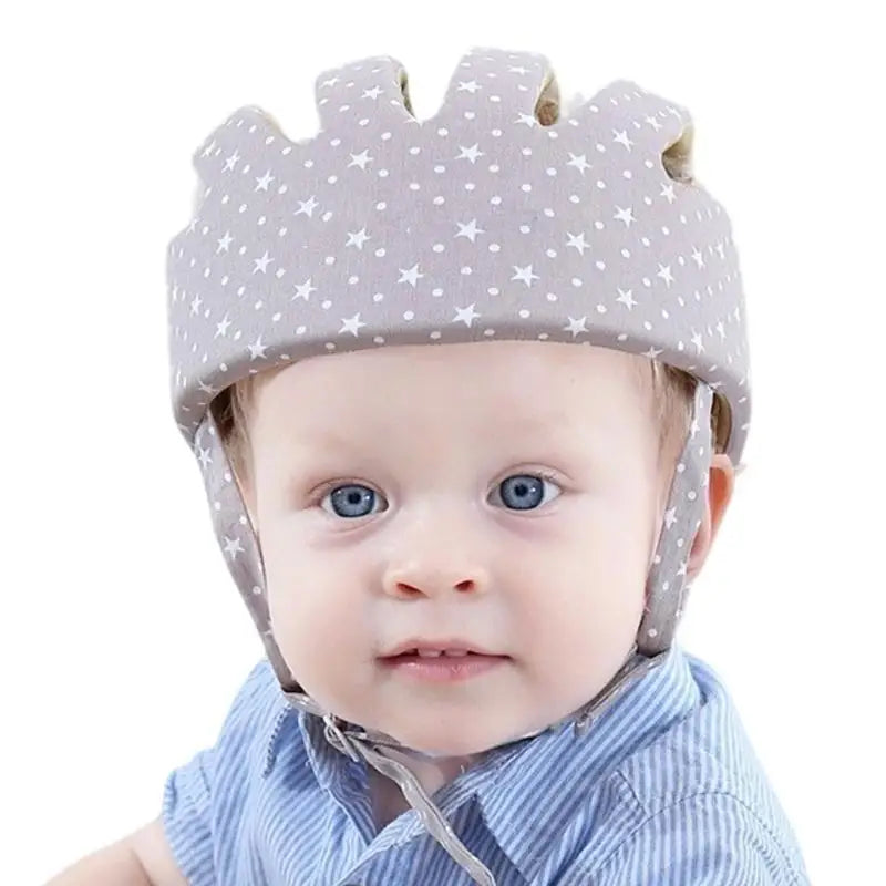 Baby Head Protector Helmet | Soft Cotton Safety Hat Ages 1–3