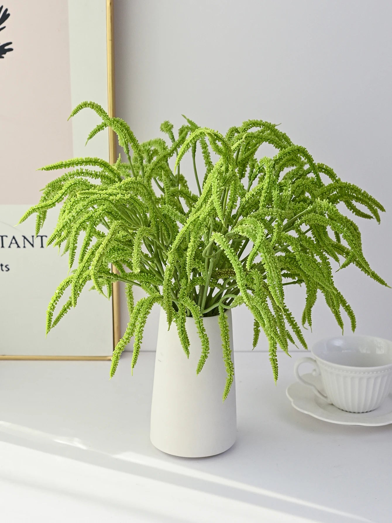 Artificial Fluffy Palm Vine – Wedding & Party Decor 35cm