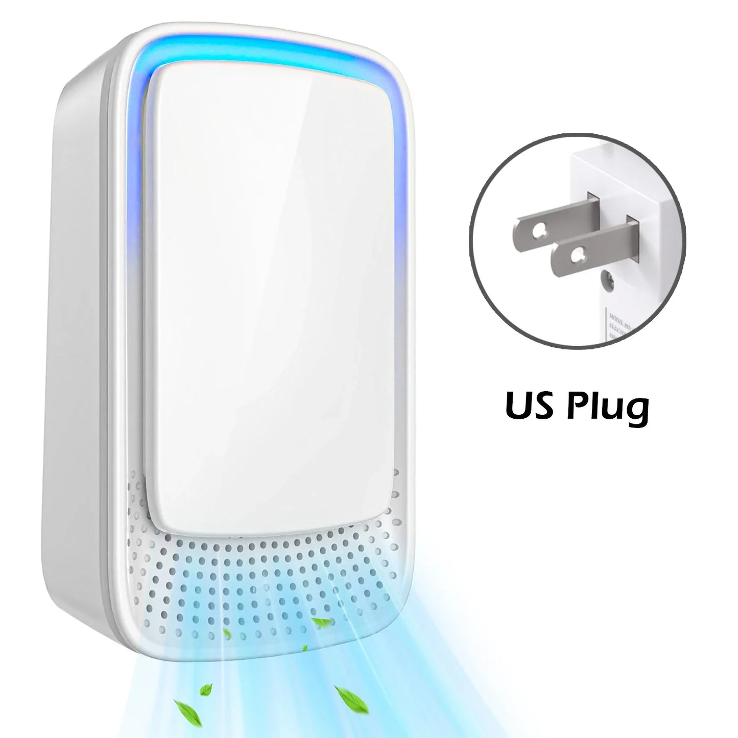 URGGU Mini Plug-In Negative Ion Air Purifier – Quiet Ionizer