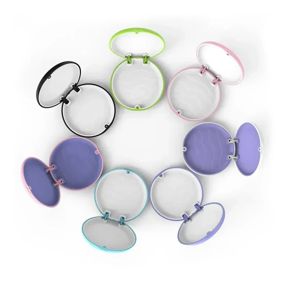 Dental Retainer & Mouth Guard Case – 6 Colors Organizer Dental Storage Case Peaceful Pleasures Health and Wellness