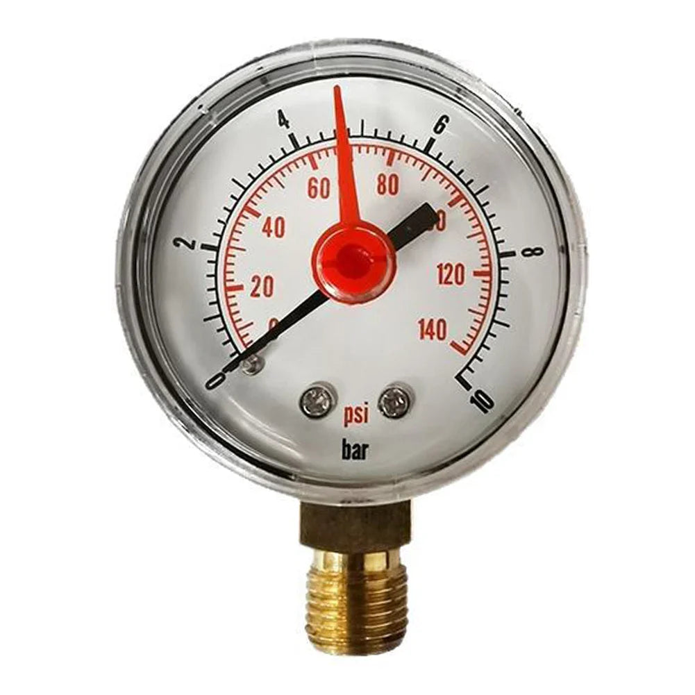 Y50 Pressure Gauge M10×1 Radial 0–10 Bar | Heating & Water