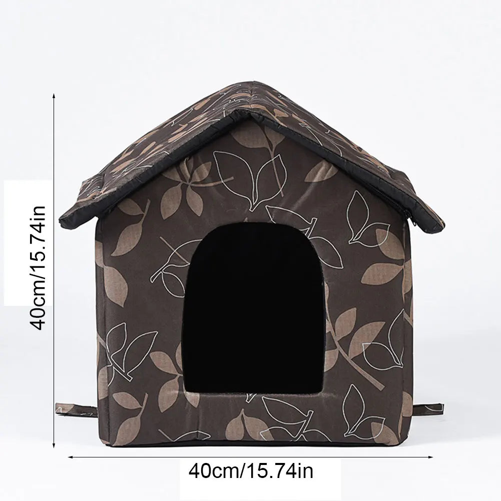 Waterproof Pet Bed House – Puppy Kennel & Kitten Cave Hut