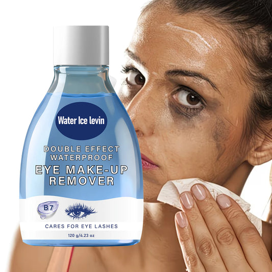 Double Effect Eye Makeup Remover | B7 & Collagen | Waterproof Eye Makeup Remover Peaceful Pleasures Health and Wellness