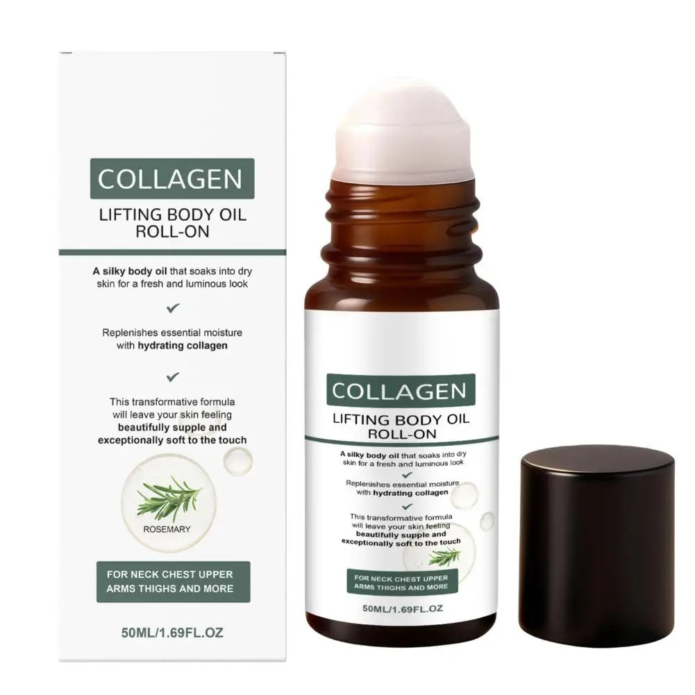 Collagen Lifting Body Oil Roll-On | Firming & Fragrance 50ml