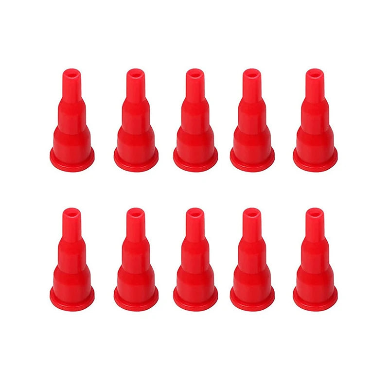 Red Black Butane Nozzle Adapter Convert Cassette Tank Into Inflatable Tank Gas Nozzle Connector Universal Refill Adapter Peaceful Pleasures Health and Wellness Red