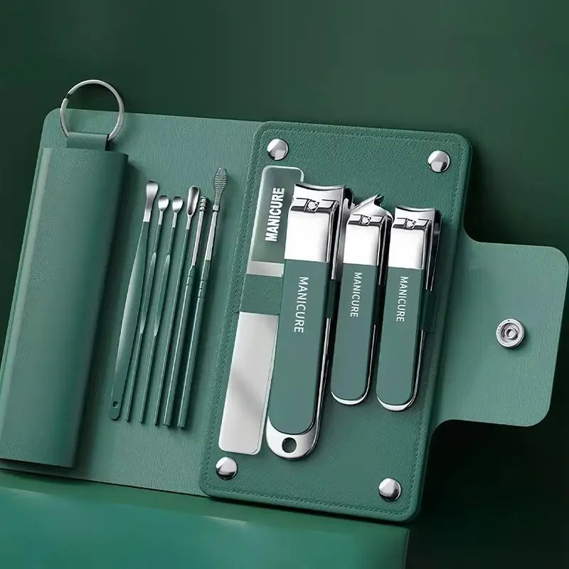 Manicure Set Personal Care Nail Kit 5 Pieces Nail Set Grooming Kit Peaceful Pleasures Health and Wellness E