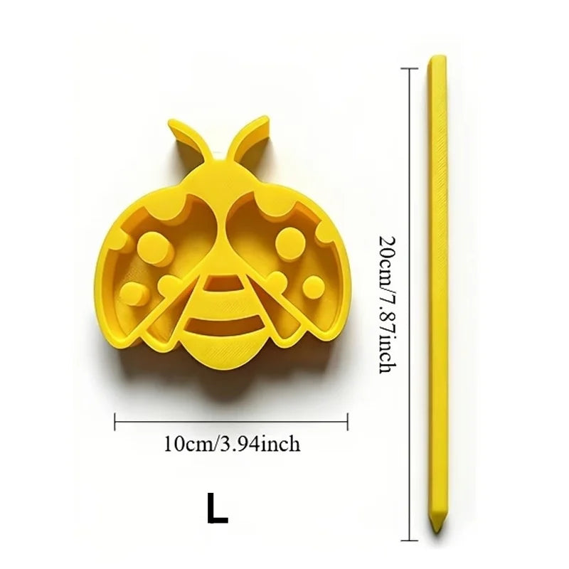 Cute Bee Water Feeder Garden Ground Plug | Pollinator Decor
