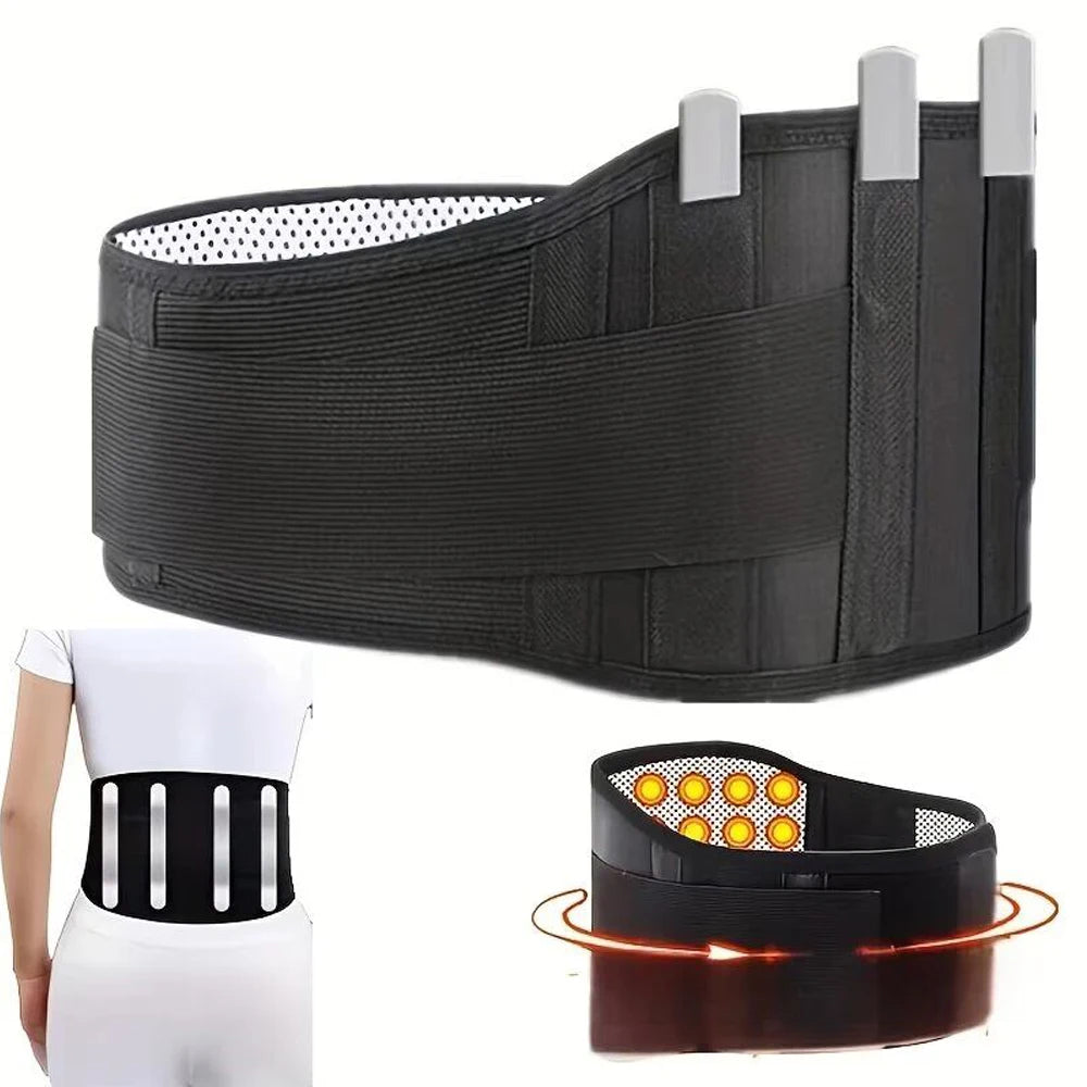 Self-Heating Magnetic Waist Belt | Lower Back Pain Relief Support Lumbar Support Belt Peaceful Pleasures Health and Wellness