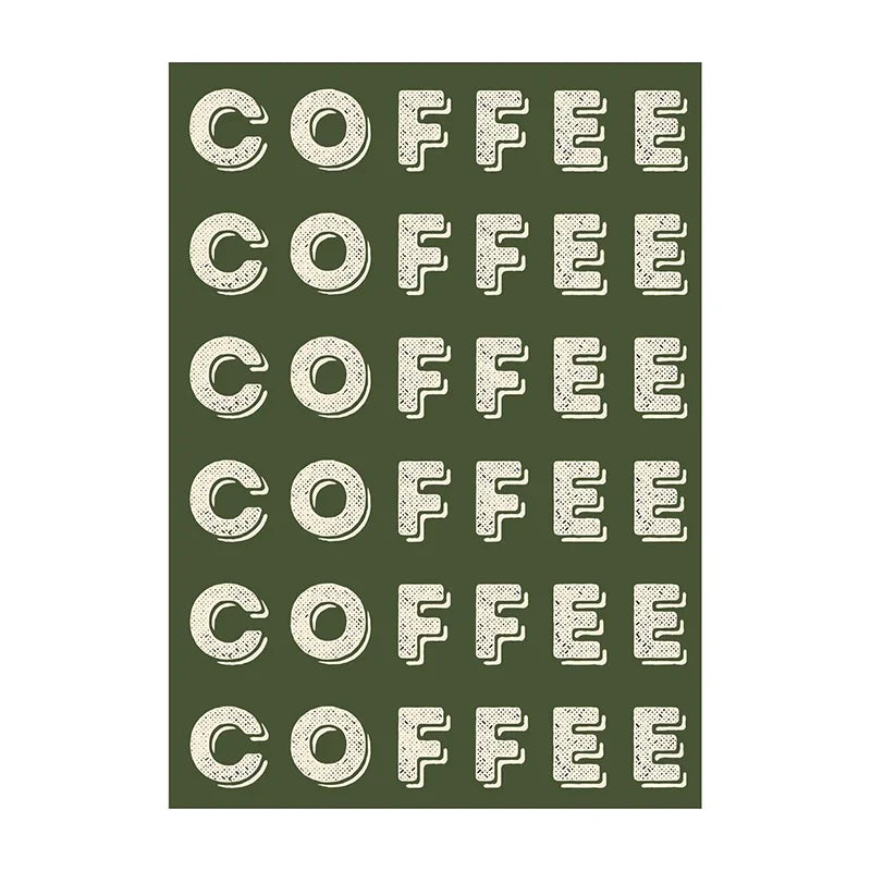 Funny Coffee Diver Canvas Wall Art | Kitchen Decor Print
