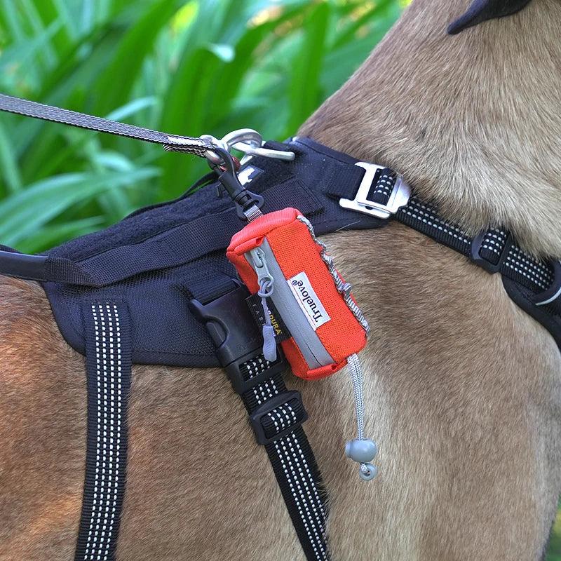 Truelove Pet Dog Adjustable Small Bag Dispenser Canine Poop Bag Holder with Carabiner Suitable for All Dog Leashes Walk TLB2012 Peaceful Pleasures Health and Wellness