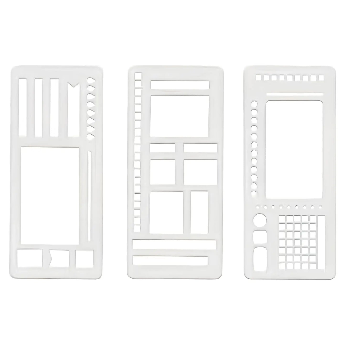 Bview Art Flexible Record Stencils Reusable Mylar Templates