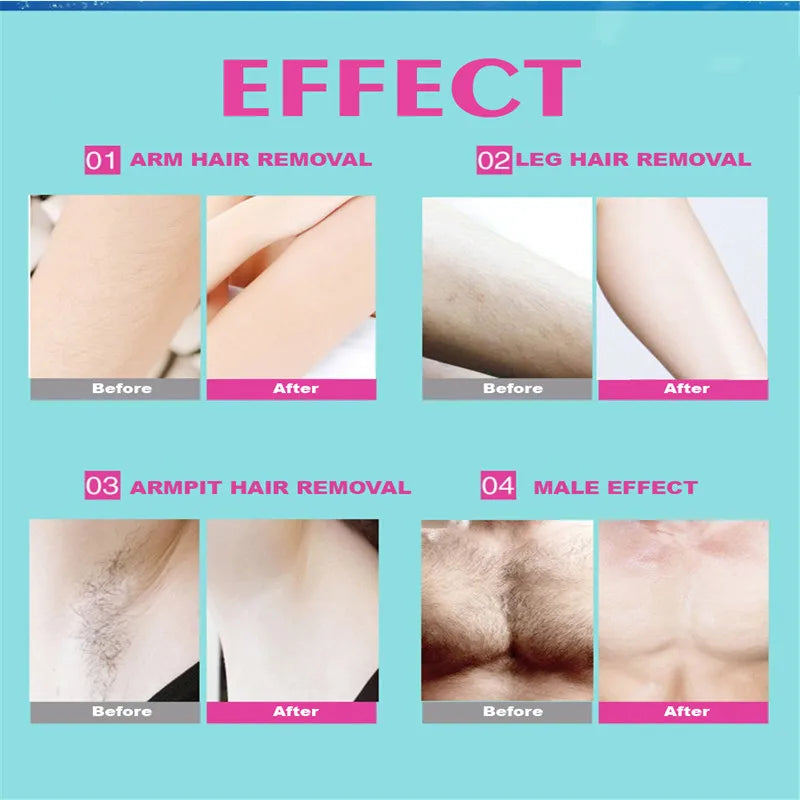 10-Pack Hair Removal Wax Strips – Legs, Body & Face