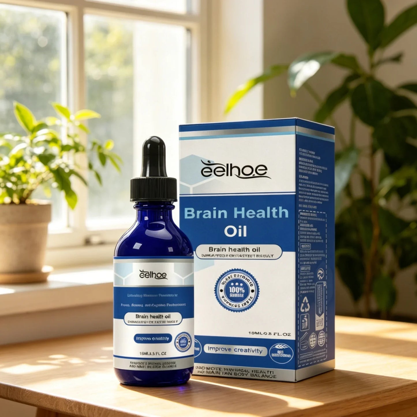 EELHOE Brain Health Oil – Focus & Cognitive Support 15ml