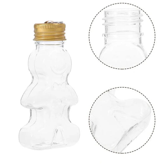 Christmas Gingerbread Man Mini Bottle | 50ml Xmas Decoration Holiday Novelty Bottle Oasis Select