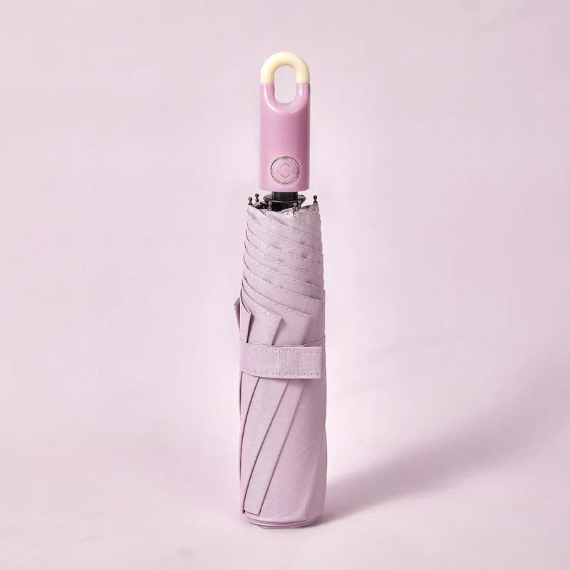 Automatic Folding Umbrella – UV Sun & Rain Protection