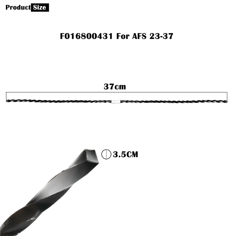 A36T-100Pcs F016800431 Cutting Line For AFS 23-37 Extra Strong Grass Trimmer Spool Line Brush Cutter Thread Line 37Cm Peaceful Pleasures Health and Wellness
