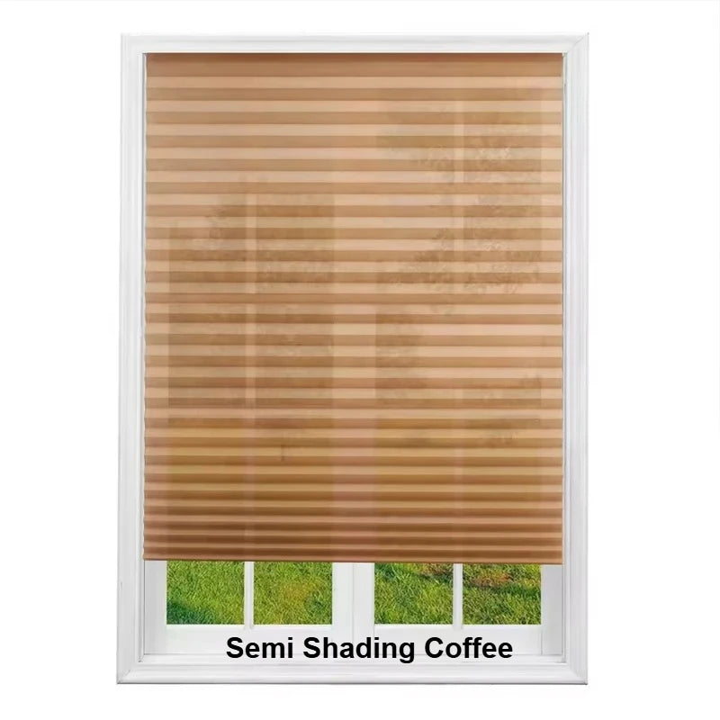 Self-Adhesive Pleated Window Blinds | Cordless No-Drill Shades